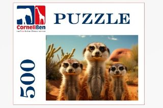 Obrázek z Puzzle surikaty 500 dílků (6) 